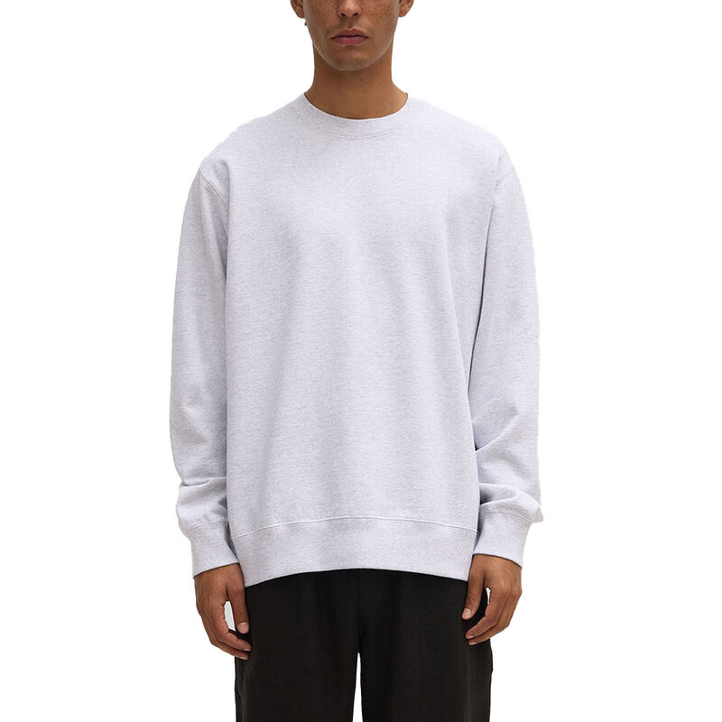 Assembly Label Mens Weekender Crew Neck Fleece Heather Grey Marle image number 0